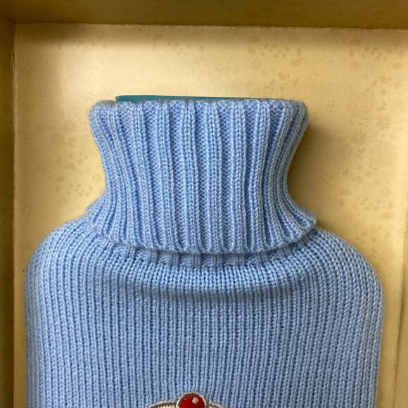 Covered Hot Water Bottle Knit Sweater By Cassandra Never Used 13" x 8" - Picture 2 of 11